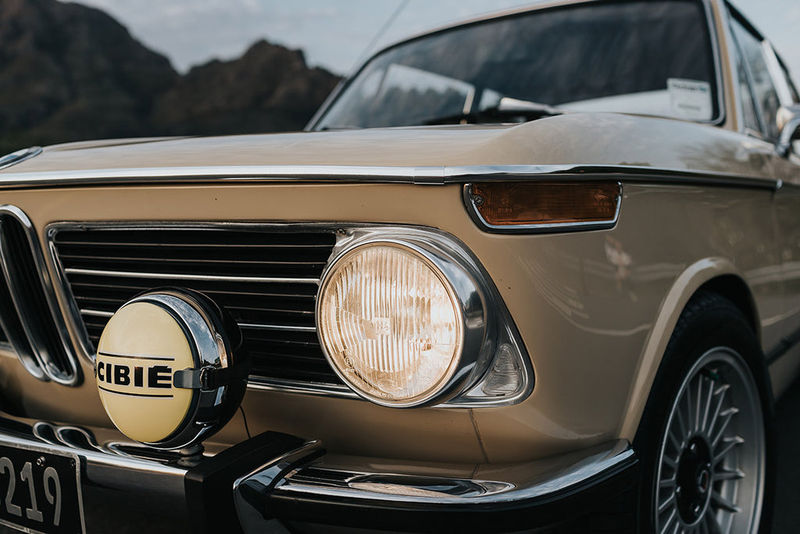 BMW 2002tii headlamp