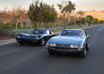 Ferrari 365 GTB/4 Daytona vs Lamborghini Miura P400S: Classic Comparison