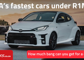 Fastest Cars in South Africa Under R1-million