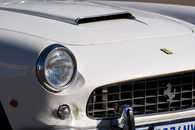 Ferrari 250 GT Cabriolet unrestored front end