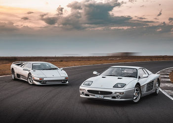 Lamborghini Diablo vs Ferrari F512 M: Classic Comparison
