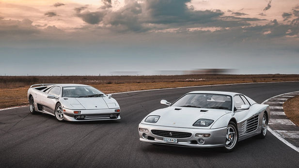 Lamborghini Diablo vs Ferrari F512 M: Classic Comparison