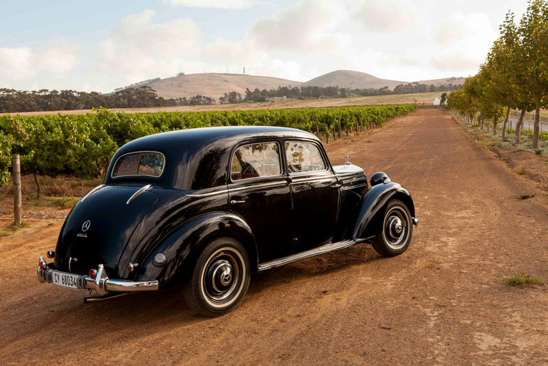 Mercedes-Benz 170S rear three-quarter view