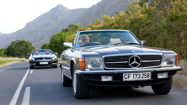 Mercedes-Benz (R107) 500SL vs (R231) SL500: Classic Comparison