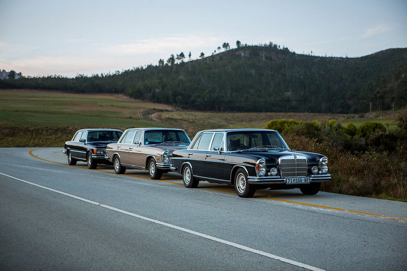 V8-powered Mercedes-Benz SEL models from the Seventies.