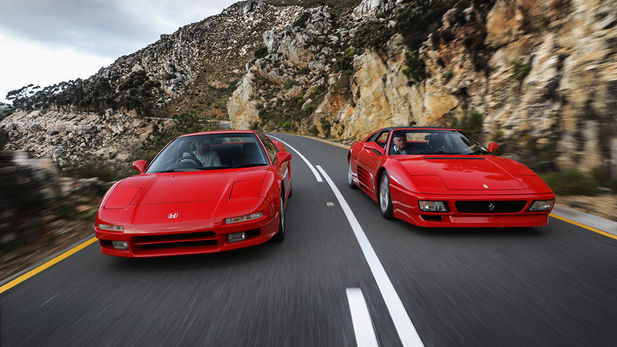 Ferrari 348 vs Honda NSX: Classic Comparison