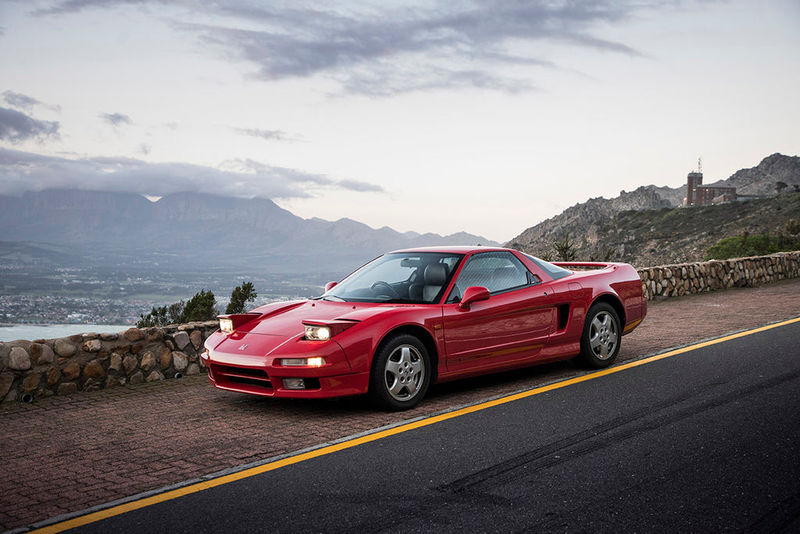 Honda NSX front three-quarter view