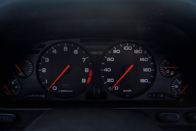 Honda NSX instrument panel