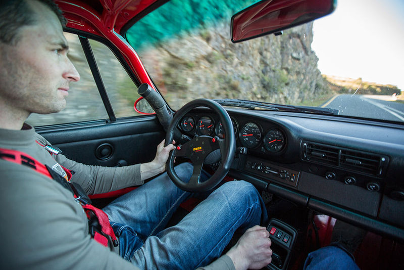 Wilhelm Lutjeharms drives a Porsche 911 (993) GT2 Clubsport "Evo"