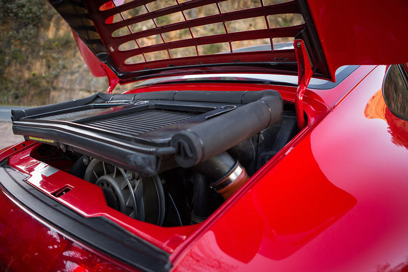 Porsche 911 (993) GT2 Clubsport "Evo" engine bay