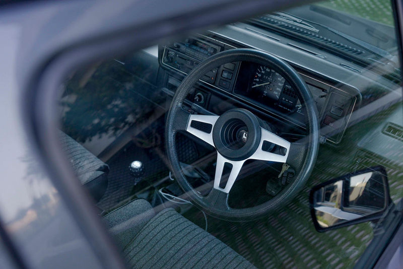 Volkswagen Golf 1 GTI driver's view