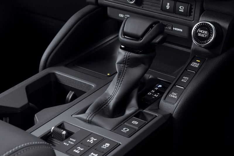 NEw Land Cruiser Prado interior detail 