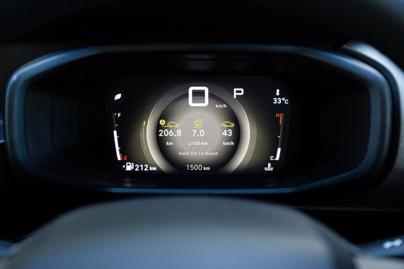 Citroen C3 Max trip computer