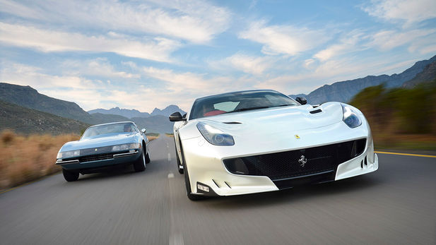 Ferrari F12tdf vs 365 GTB/4 Daytona: Classic Comparison