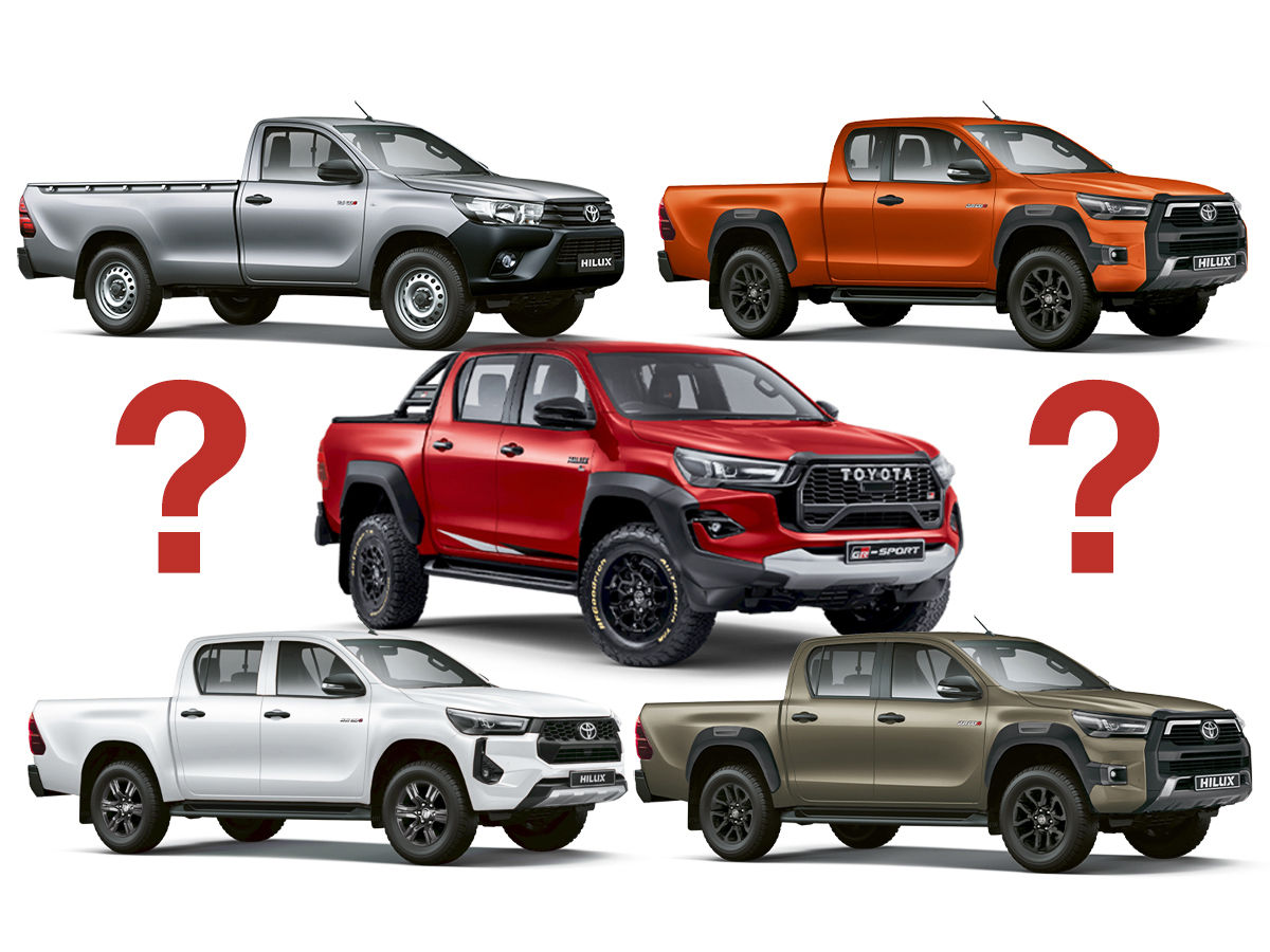 Hilux Variations How to Decide Which Toyota Hilux is Right for You