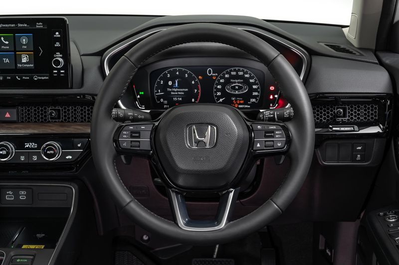 2025 Honda CR-V driver's view