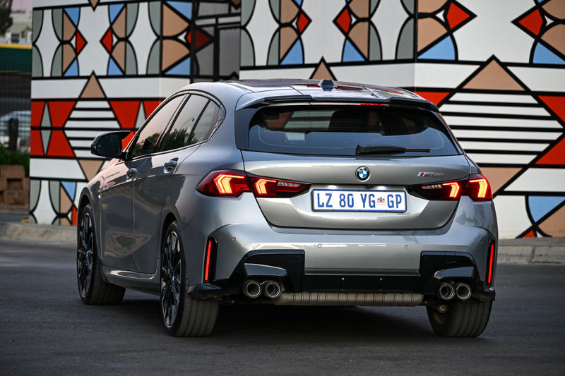 BMW 1 Series M135 rear view