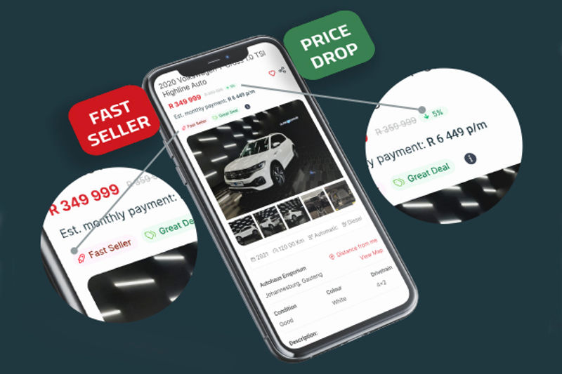 Cars Listing Badges