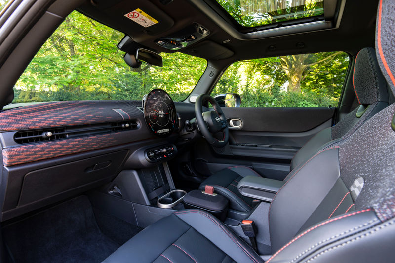 2025 Mini JCW interior
