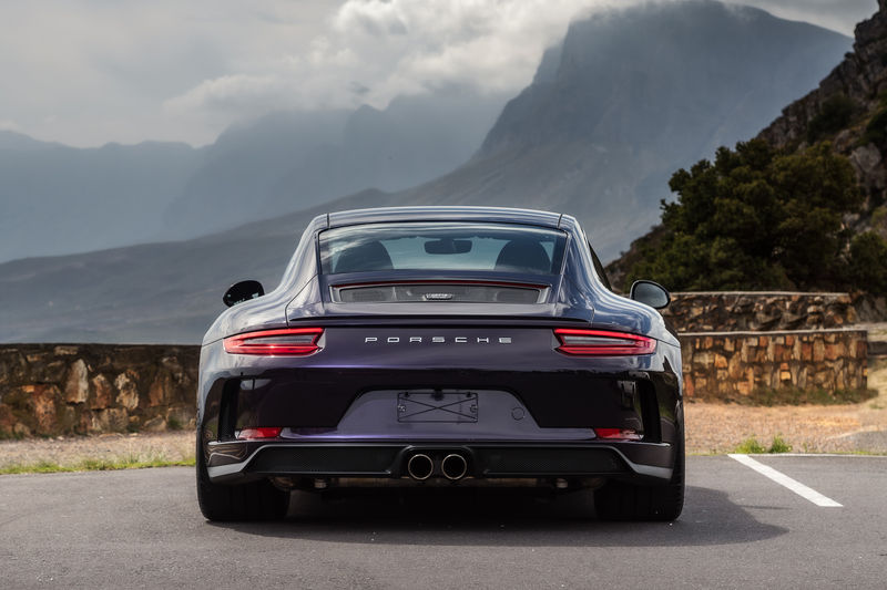 Porsche 911 GT3 Touring rear view