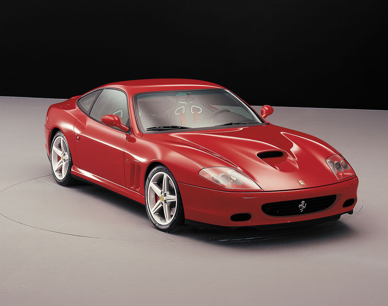 Ferrari 575M Maranello front three-quarter view