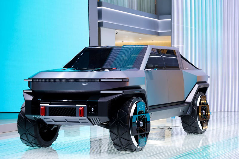 GAC Pickup 01 concept car at 2025 Shanghai Show