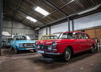 Film producer Cobus van den Berg's car collection
