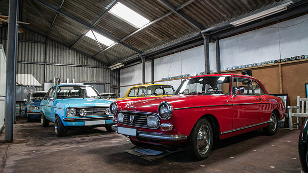 Film producer Cobus van den Berg’s car collection