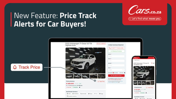 Cars.co.za Launches Price Track Alert