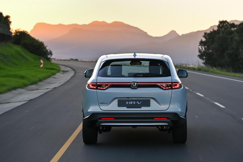 Honda HR-V Facelift rear