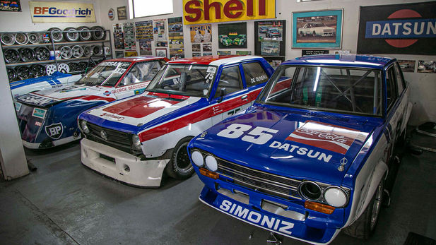 Datsun race-car collection in Mpumalanga