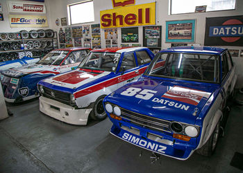 Datsun race-car collection in Mpumalanga