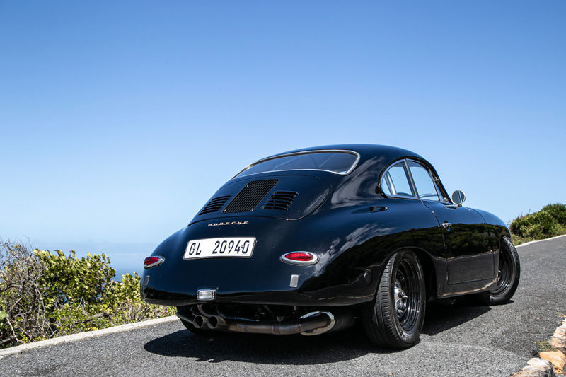 Porsche 356 Outlaw rear three-quarter view