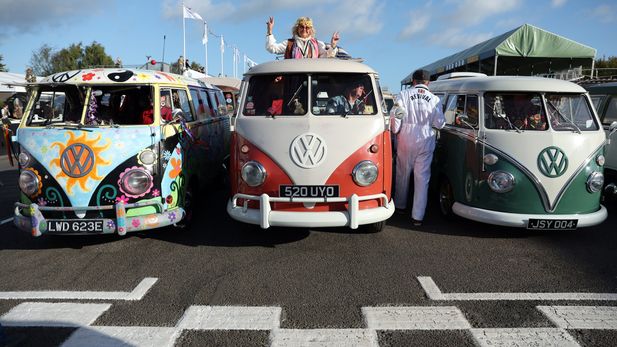 VW ‘Splitties’ star at 2025 Goodwood Revival