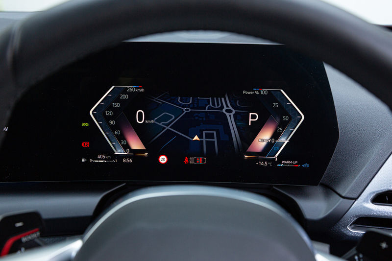 BMW 218 Gran Coupe instrument cluster
