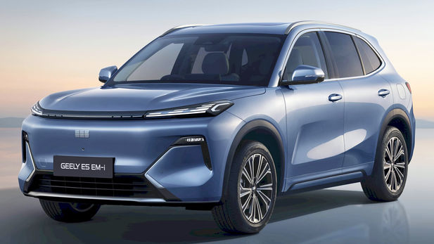 Geely E5 Aspire spec comparison and rivals