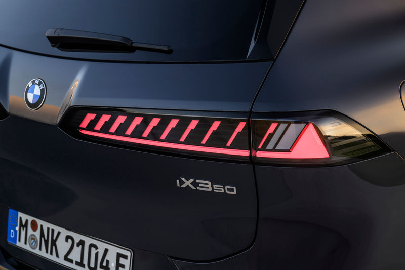 BMW iX3 rear view
