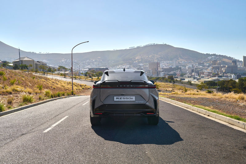 Lexus RZ rear