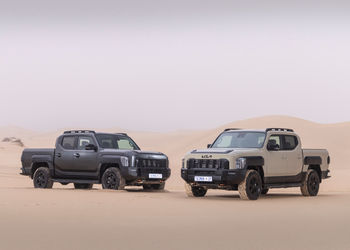 The Kia Tasman does things the Hilux and D-Max cannot