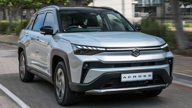 How well did the Suzuki Across sell in its 1st full month?
