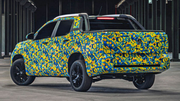 New VW Tukan small bakkie: fresh teaser images released