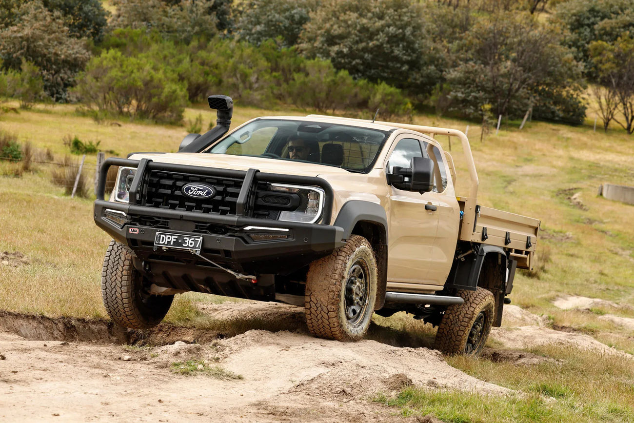 How does Ford's new Ranger Super Duty compare to the never-say-die Land Cruiser 79?