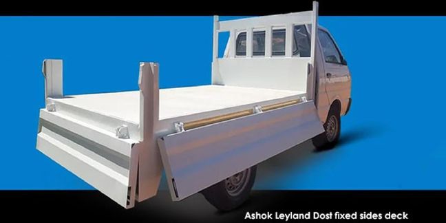 Ashok-Leyland-Dost-15TD-drop-sides-deck-LS image:1