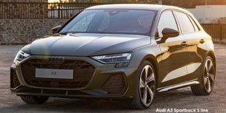 Audi A3 Sportback TFSI S line Black