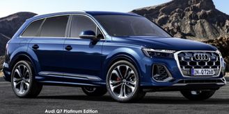 Audi Q7 55TFSI quattro Platinum Edition