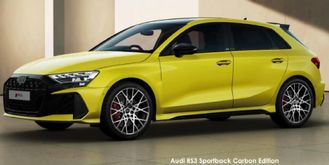 Audi RS3 Sportback quattro Carbon Edition