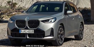 BMW X3 30e xDrive M Sport