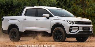 Geely Riddara double cab Aspire Econ 4WD