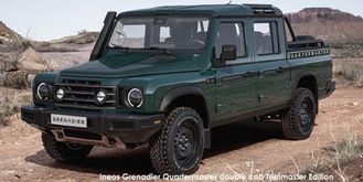 Ineos Grenadier 3.0TD Quartermaster double cab Trialmaster Edition