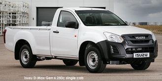 Isuzu D-Max Gen 6 250C single cab